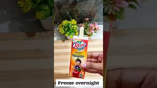 Easy Popsicle  Frooti Real juice Popsicles recipe  2 Steps Icecream [upl. by Barbette682]