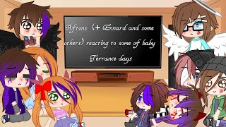 Aftons Ennard and some others react to some of baby Terrance days no music OLD [upl. by Aral67]