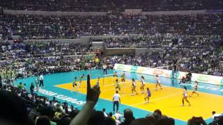 UAAP 78  Finals Game 3  DLSUs winning point co Kianna Dy [upl. by Sonitnatsnok475]