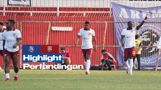 Highlight  AREMA FC vs Borneo FC Samarinda  Pekan 2 [upl. by Ttebroc]