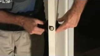 How to install a privacy lever locking door handle [upl. by Laurene214]