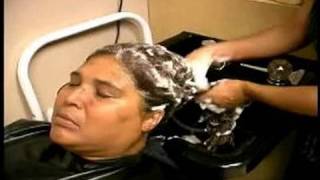 How to Color Relaxed Hair  How to Wash Colored Hair [upl. by Sidras409]