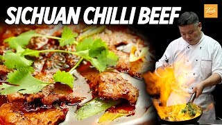 Mouthwatering Szechuan Beef • Sichuan Recipe • Taste Show [upl. by Broome]