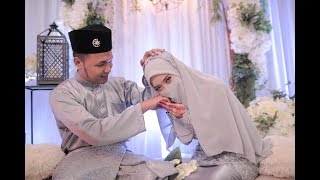 MALAYSIA WEDDING  Nasrullah amp Maizatul Solemnization Nikah 2018 [upl. by Olenolin]