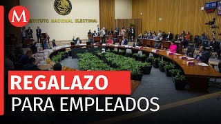 Aprueba bonos para los consejeros del INE por carga de trabajo en el proceso electoral de 2024 [upl. by Ahsyek]