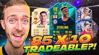 85 x 10 TRADEABLE SHOWDOWN SBC TODAY amp UNEXPECTED MARKET DROP FIFA 22 Ultimate Team [upl. by Zindman694]