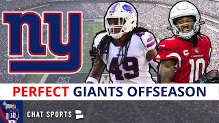 NY Giants PERFECT Offseason Plan After NFL Playoff Loss  DeAndre Hopkins Trade  Daniel Jones [upl. by Marutani]