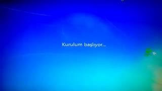 format nasıl atılır  windows 7 [upl. by Airet]