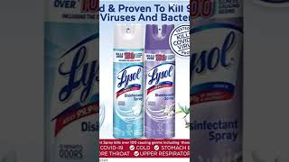 🛡️ Lysol Disinfectant Spray Sanitizing amp Antibacterial Spray KSALocal Lysol DisinfectantSpray [upl. by Antoinetta410]