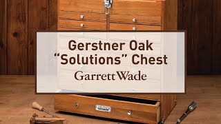 Gerstner International Oak “Solutions” Chest [upl. by Anir]