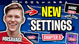 NEW BEST Controller SETTINGS For Chapter 5 Season 3 Fortnite Tutorial Tips amp Tricks [upl. by Hollerman903]