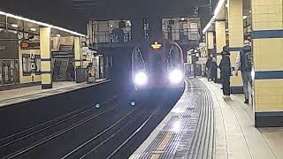 London Underground District Line from Aldgate East to Embankment [upl. by Noelopan62]