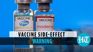 Vaccine sideeffects Enlarged heart warning for Pfizer Moderna jabs in USA [upl. by Kirtley]