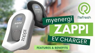 Myenergi Zappi EV Charger  Features amp Benefits  Refresh NI  EV Install Northern Ireland [upl. by Eamon470]