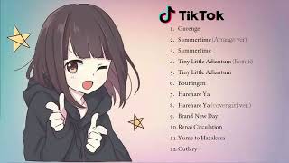 Mis mejores canciones japonesas en TikTok 😱❤️🌺 Mejor lista de reproducción✅ de canciones japonesas [upl. by Dehlia]