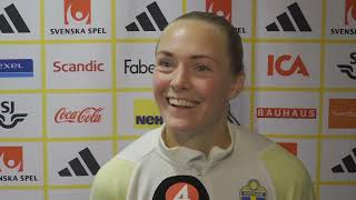 Magdalena Eriksson PostMatch  England 11 Sweden  Euro Qualifiers 2025 [upl. by Hurlbut]