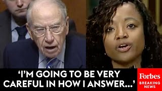 JUST IN Grassley Grills Judge Nominee On Controversial Decision Just Want To Know Your Thinking [upl. by Nahamas]