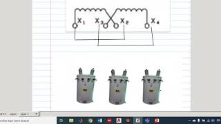 conexion de transformadores monofasico a trifasico alta y baja tension [upl. by Digdirb]