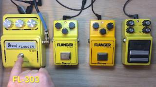 Only Every Sound All Ibanez Flangers  Loop 1 [upl. by Refenej]