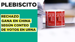 Plebiscito Chile 2022  Rechazo gana en China según resultados no oficiales [upl. by Elleirol]