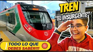 MI EXPERIENCIA en el TREN INTERURBANO MÉXICOTOLUCA quotEL INSURGENTEquot 🚆  Viaje Rápido y Cómodo 🤩 [upl. by Charmane]