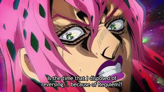 Giorno vs Diavolo full fight sub [upl. by Yecam]