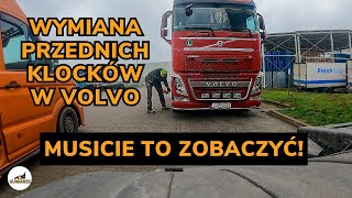 Wymiana przednich klocków w Volvo  Gumiarze odcinek 116 [upl. by Anaitit]