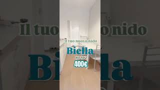 In affitto 🔑Biella Centro quadrilocale box auto 400€ mensili😍 biella [upl. by Chaing]