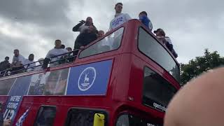 Hartlepool United Promotion Parade 2021 [upl. by Adhern878]