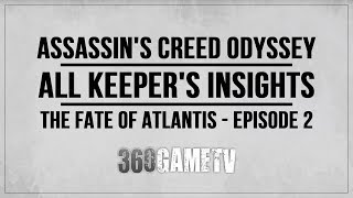 Assassins Creed Odyssey All Keepers Insights Locations Episode 2 incl Fallen Armor Set Locations [upl. by Zerlina]