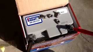 Saturday Projects™ com  batterymartcom motorcycle battery Unboxing and test  YTX4LBS AGM [upl. by Bette-Ann]