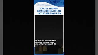 Serangan Israel ke Iran Libatkan 100 Jet Tempur Terbang setinggi 2 Ribu Kilometer lalu Tembak Rudal [upl. by Tranquada]