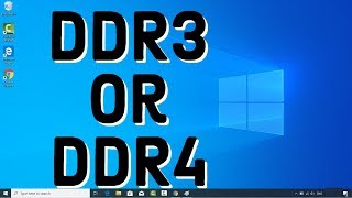 How to check the RAM type DDR3 or DDR4 in Windows 10 [upl. by Eicram]