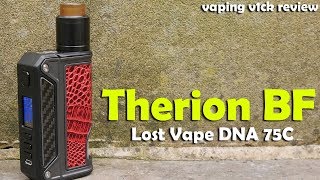 Therion BF DNA 75C from Lost Vape  Review [upl. by Peterec926]