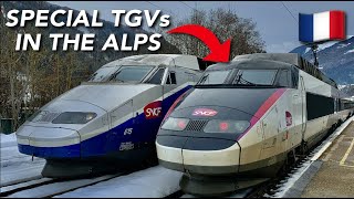 SNCF special TGVs services in the Alps  A journey full of surprises [upl. by Netneuq]