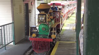 Storytown Train at Six Flags Great Escape • Full Train Ride • 2023 4K [upl. by Quillon268]