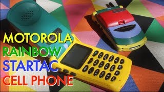 1996 Motorola Rainbow StarTAC WORKING IN 2018 [upl. by Saref]