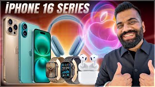 Apple iPhone 16 amp iPhone 16 Pro First Look  Apple Watch Series 10  Apple AirPods 4 amp More🔥🔥🔥 [upl. by Marrin]