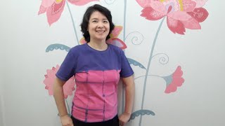 Como tingir camiseta com a técnica do Itajime shibori [upl. by Yi505]