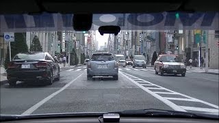 NSX 車載動画 銀座  Tokyo Ginza Onboard [upl. by Heck]