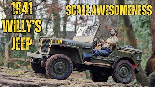 Love Scale Buy THIS  112 Scale 1941 Willys Jeep from ROCHobby [upl. by Yaakov]