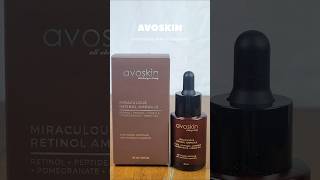 Review Serum Avoskin Miraculous Retinol Ampoule  Skincare [upl. by Bondon119]