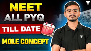 Mole Concept ONE SHOT PYQS 🔥 All PYQs  FOR NEET 2025  Neetsh Verma [upl. by Phillip]