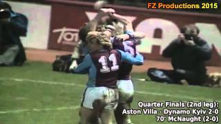 19811982 European Cup Aston Villa FC All Goals Road to Victory [upl. by Falito650]