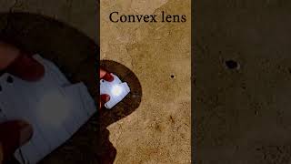 Convex Lenses powersunlight Power in urdu and hindi [upl. by Server]