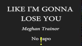 Like Im Gonna Lose You Meghan Trainor Easy Chords and Lyrics [upl. by Orteip]