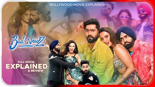 BAD NEWZ Review  BAD NEWZ  Movie  2024 Explained In Hindi  Pratiksha Nagar [upl. by Pierson247]