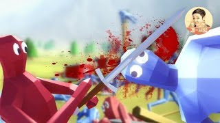 고오급 장군 대포를 배치하라  전투시뮬레이터Totally Accurate Battle Simulator  겜브링GGAMBRING [upl. by Eehc]