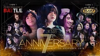 JKT48  HEAVY ROTATION LIVE At JKT48 7th Anniversary [upl. by Gilman]