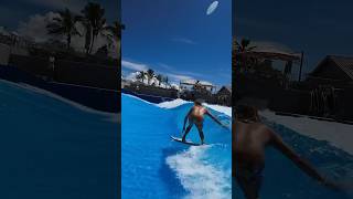 Doing Skateboard Tricks In A Wavepool [upl. by Easton]